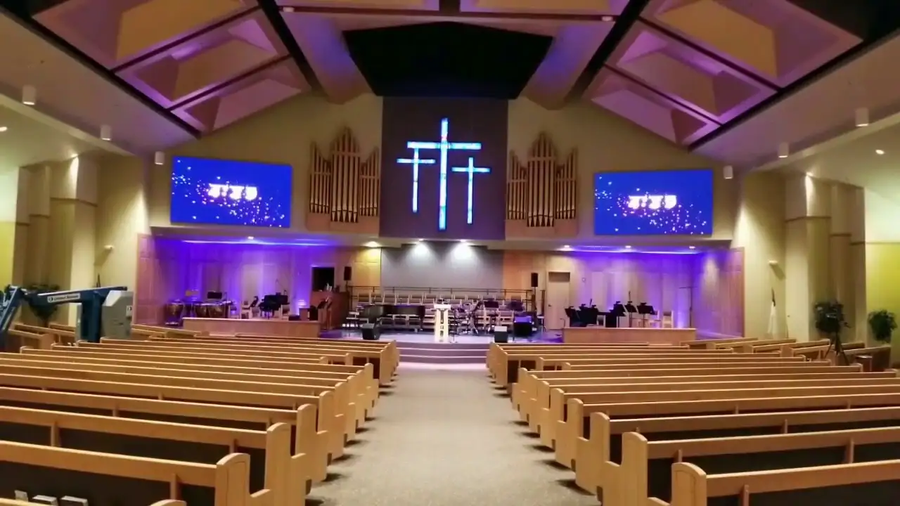 LED Video Wall for Church
