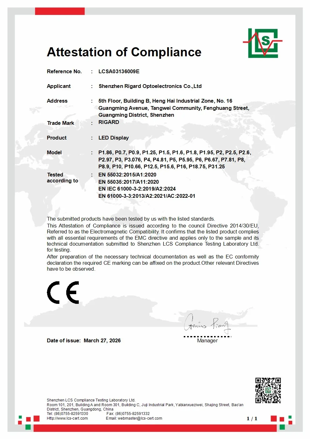 CE Certified