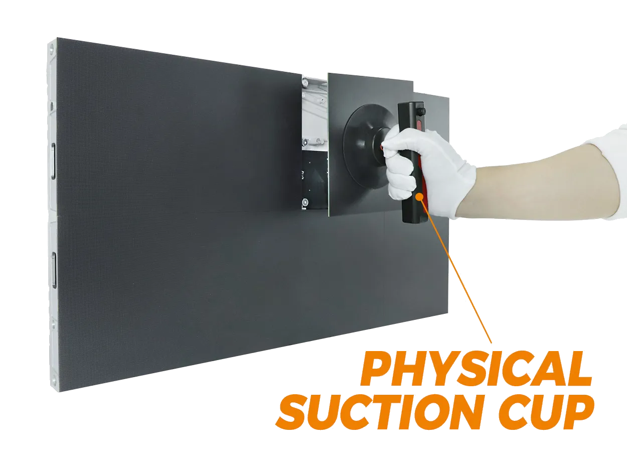 Full Front-Access LED Display: Maximized Space & Seamless Wall Mounting