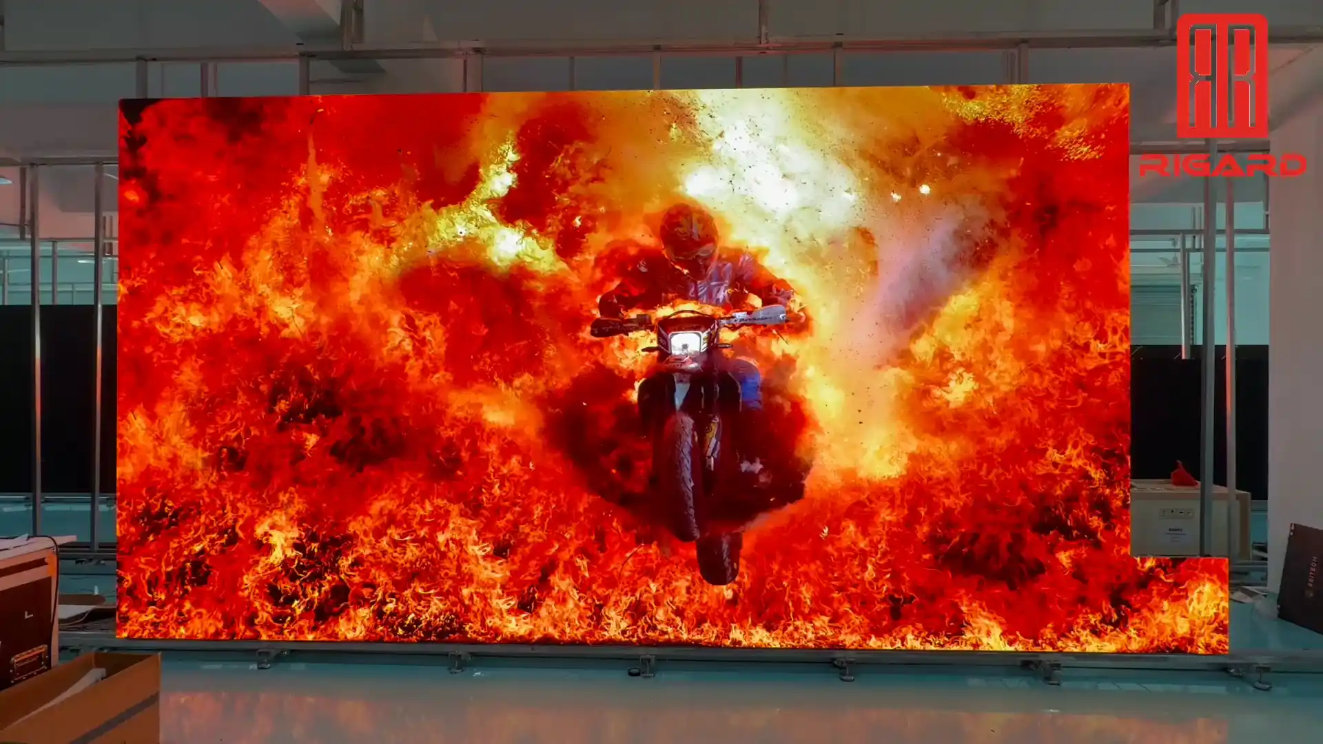 LED Screen On-site Mobile Phone Shooting