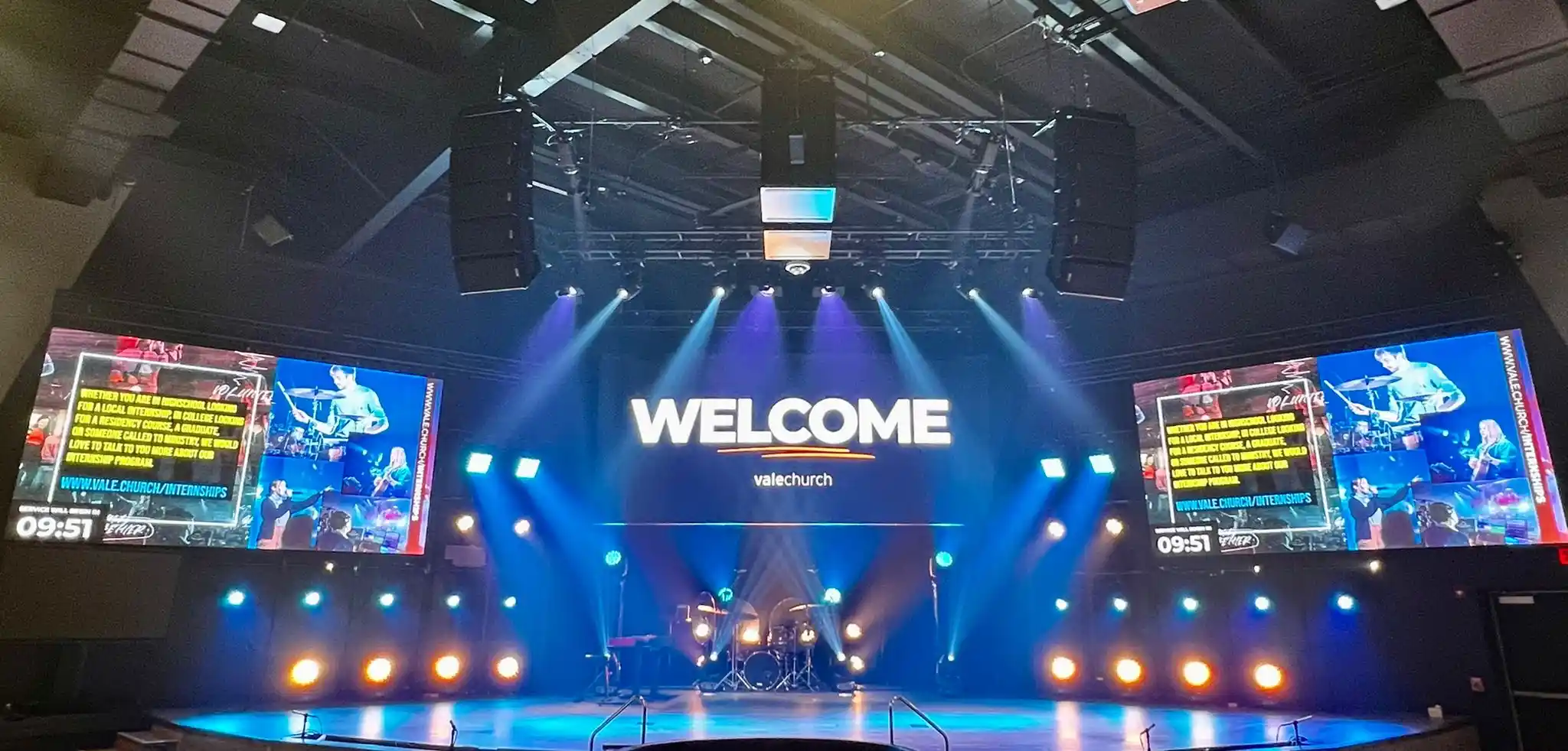 LED Wall for Church